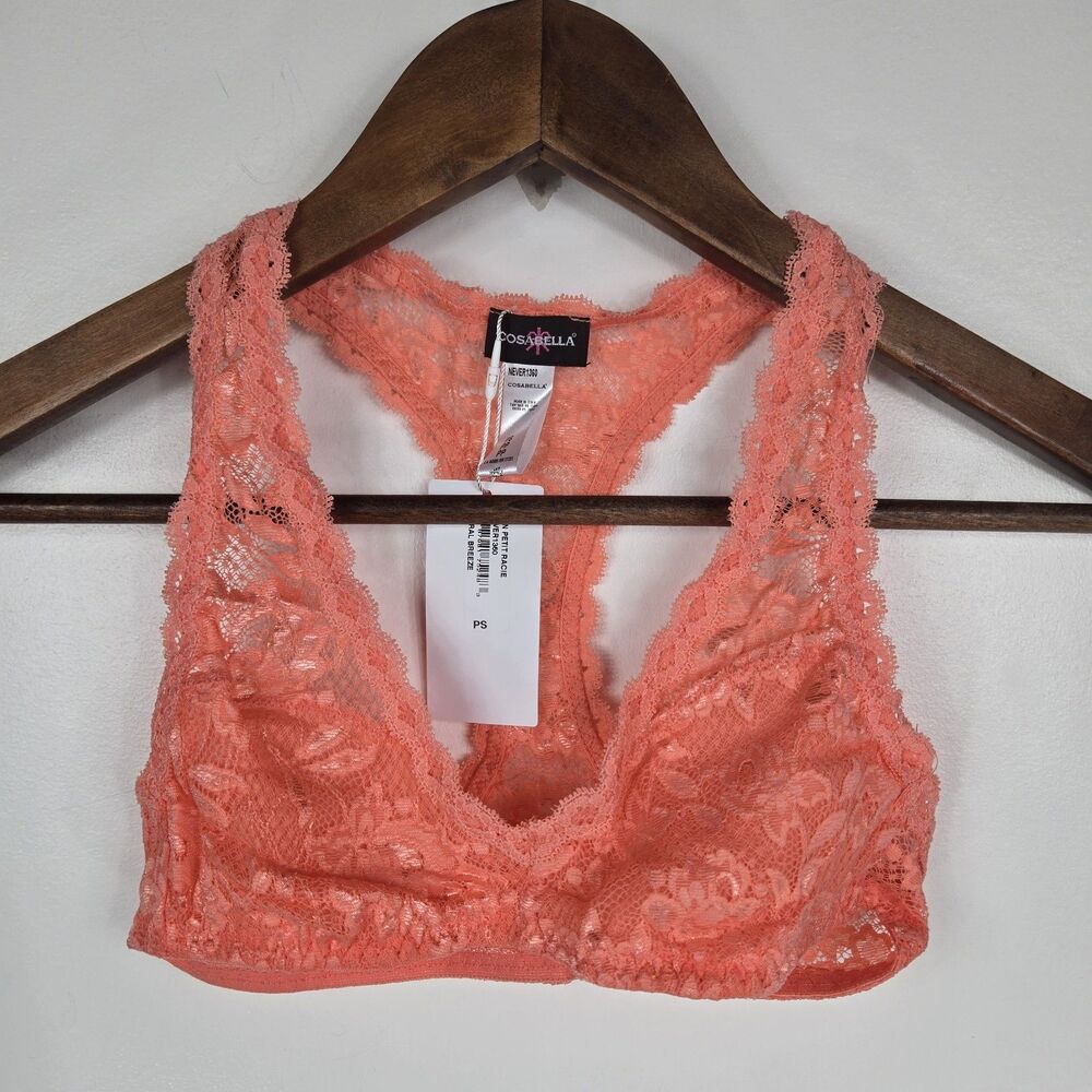 Cosabella Women's Size Petite Small Coral Breeze Racie Bralette NWT